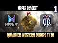 Nigma vs OG Game 1 | Bo3 | Upper Bracket Qualifier The International TI10 Western Europe
