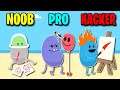 NOOB vs PRO vs HACKER in Dumb Ways to Draw!