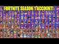 People Have Offered Him $10,000 Dollars For This Account! (Fortnite Season 1 Account!)