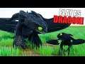 Play As Baby Toothless!! Best Dragon Simulator Game Ever - Dragons Of The Edge Gameplay