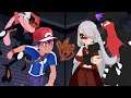 Pokemon Characters Battle: Dark Ash Vs Dark Cynthia (Ash Vs Cynthia)