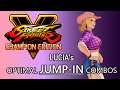 SFV:CE | Lucia's Optimal Jump-In Combos