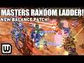 Starcraft 2 New Balance Patch Ladder! Masters Random (Terran, Zerg & Protoss)