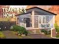 TEACHER'S TINY HOUSE ☕ | The Sims 4 | Speed Build