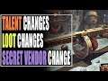 The Division 2 NEW SECRET VENDOR CHANGE, GEAR TALENT NERFS AND MORE | UPDATE 6.1 PATCH NOTES