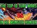 The Top 10 Turf Wars to Come to Monster Hunter World! (Best Fights) (Discussion/Fun) #mhw #turfwars