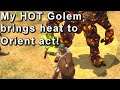 Titan Quest Universe| My HOT golem goes to Orient during summer to???