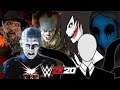WWE 2K20 | TEAM CREEPYPASTA vs HORROR MOVIE CHARACTERS
