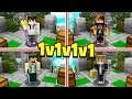 YOUTUBE CHALLENGE! (Minecraft Skywars 1v1v1v1)