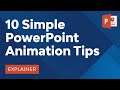 10 Simple PowerPoint Animation Tips, Effects, & Tricks | Powerpoint Tutorial