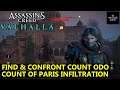 AC Valhalla Find & Confront Count Odo - Count of Paris Infiltration Mission - Siege of Paris DLC