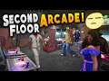 Added a Second Floor Arcade and Broke the Game - Internet Cafe Simulator Gameplay