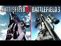 Battlefield 2 vs Battlefield 3 (Weapons Comparison) Battl333Mod V2