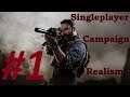 Call of Duty Modern Warfare Realism Singleplayer / Full game / gameplay / walkthrough / 1080p 60fps