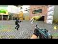 Counter Strike Source - Zombie Escape Mod on ze_rainbow_factory_b1 map