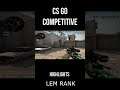 CS GO MM COMPETITIVE #shorts