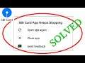 Fix SBI Card App Keeps Stopping Error In Android & Ios - SBI Card Not Working Problem Solved