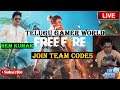 Freefire live telugu with controller AWM Expert | Join team codes | pc Live