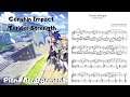 Genshin Impact - Tender Strength Piano Arrangement (with Music Sheets)