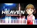 Heaven | Persona 4 // Piano Cover & Tutorial - Shoji Meguro & Shihoko Hirata (Sheet Music)