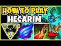 How To Play Hecarim Jungle In Season 10! The Early Game Monster Carry! - League of Legends