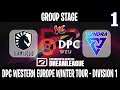 Liquid vs Tundra Game 1 | Bo3 | Group Stage DPC WEU Winter Tour 2021-22 Division 1 | DreamLeague S16