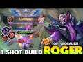 MANIAC!!! ROGER BUILD 2021~~~ GAMEPLAY 2021~~~ ROGER TOP GLOBAL~~ ROGER ~~ MOBILE LEGEND$ 💸💸