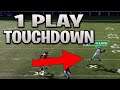 New 1 Play Touchdown! Easy Set Up! Madden 21 Tips