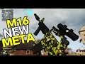 *NEW META* M16 is a CHEAT CODE in Warzone! M16 Best Class Setup - (Cold War Warzone)