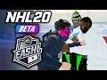 NHL 20 Beta EASHL Goalie Gameplay | TRYING TO PLAY PEACEMAKER