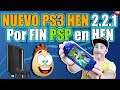 Nuevo HEN 2.2.1 PS3 - POR FIN JUEGOS DE PSP en tu PS3 con HEN!!! Tutorial FACIL