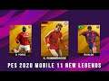 PES 2020 MOBILE - 11 NEW OFFICIAL CONFIRMED LEGENDS, NEW BLACK BALL & CARRYOVER PLAYER CARD!