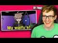Reacting to Danganronpa 1: When all your waifus are dead (ITS SO TRUE)