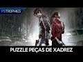Resident Evil 2 Remake - Localização e solução do Puzzle peças de xadrez