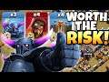 RISK EVERYTHING! Not scared to attack OPPOSITE the Town Hall! Clash of Clans eSports