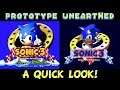 Sonic 3 Prototype - Graphics, Soundtrack, and Level Differences