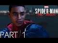 SPIDER-MAN MILES MORALES Gameplay Walkthrough Part 1 - INTRO (PS4)