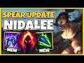 THIS NIDALEE UPDATE GOT ME REPORTED FOR SCRIPTING (500% STRONGER SPEAR) - League of Legends
