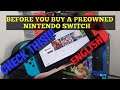 TIPS WHEN BUYING A PREOWNED NINTENDO SWITCH V1/V2 in 2020