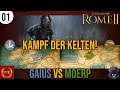 Total War: Rome 2 | Kampf der Kelten! | 01 | Moerp vs Gaius Julius Caesar | Arverner vs Icener