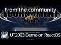 Unreal Tournament 2003 Demo on ReactOS