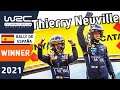 WINNER : Thierry Neuville and Martijn Wydaeghe : WRC RallyRACC - Rally de España 2021