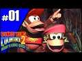 DONKEY KONG COUNTRY 2 - Parte 1: Gangplank Galleon