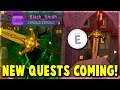 How can you get the HOLY EXCALIBUR weapon?! | Roblox Dungeon Quest (Canals)