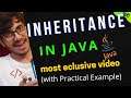 INHERITANCE in Java : Java Tutorial | EXCLUSIVE VIDEO #java