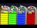 Mario Party 9 MiniGames - Mario Vs Luigi Vs Yoshi Vs Wario (Master Difficulty)