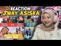 REACTION 3WAY ASISKA - BATTLE LAGU BIKIN ENJOY || Maya Nadia