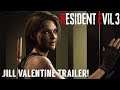 Resident Evil 3 - Remake - Jill Valentine Trailer!