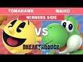 BreakThrough 2019 - Tomahawk (Pac-Man) Vs Maiko (Yoshi) Pools - Smash Ultimate