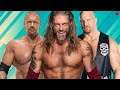 Edge vs Triple H vs Stone Cold